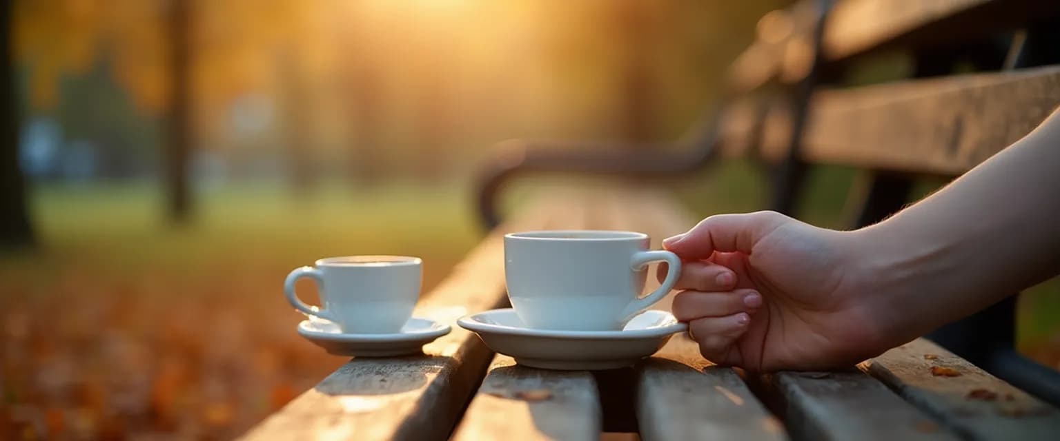 Person providing silent support to someone who lost a friend through presence rather than words