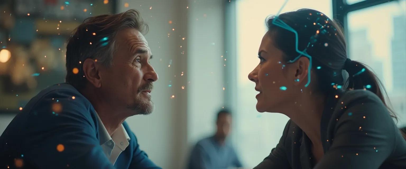 Professional defining emotional intelligence in the workplace through team collaboration