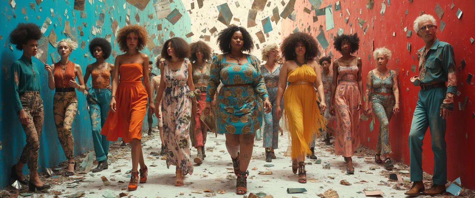 Person confidently expressing personal style, embodying authentic confidence through unique fashion choices