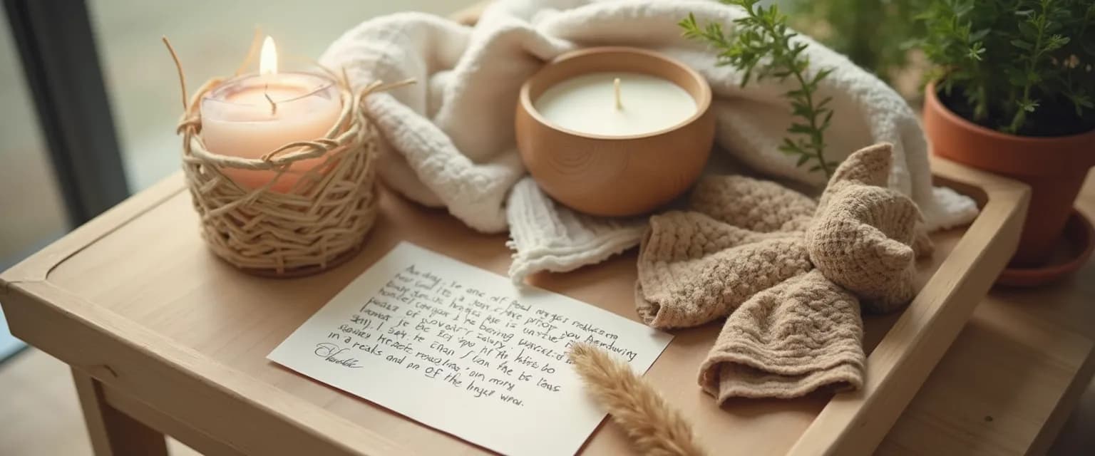 Friend offering support after parent loss with thoughtful words and presence