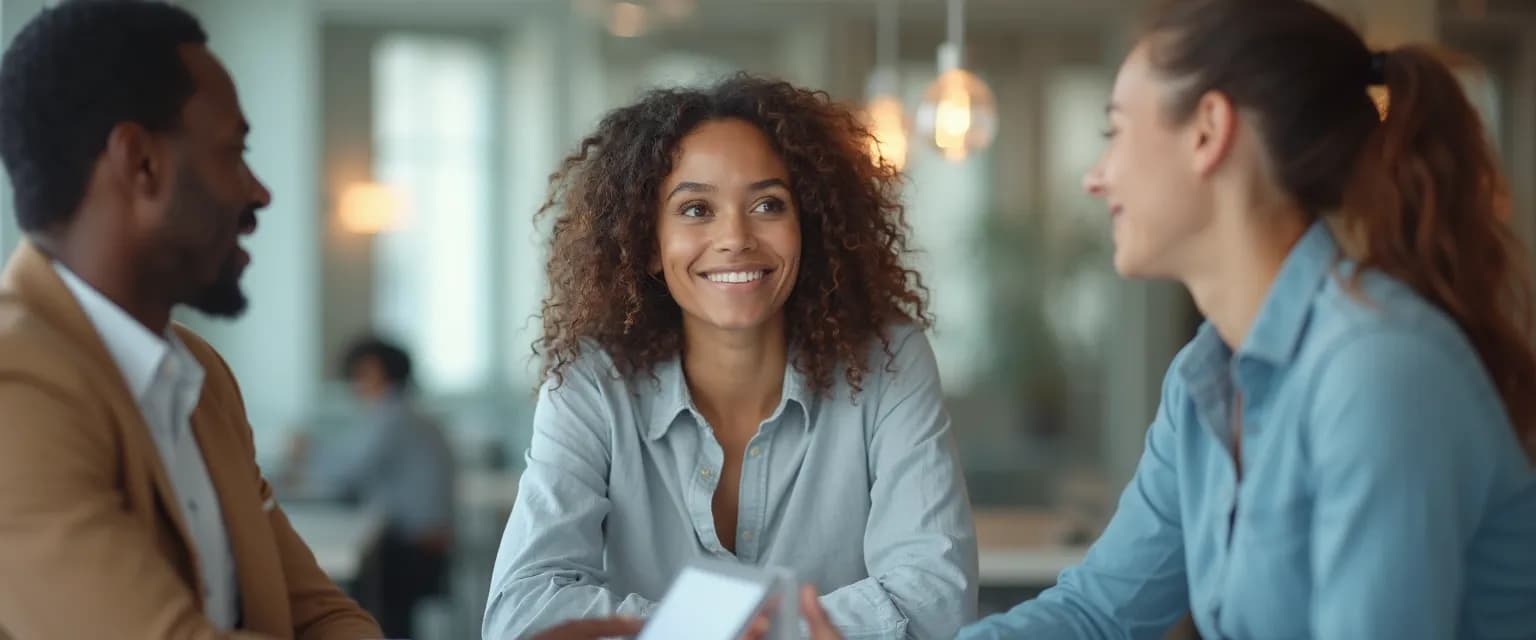 Professional using external self-awareness examples to improve workplace relationships