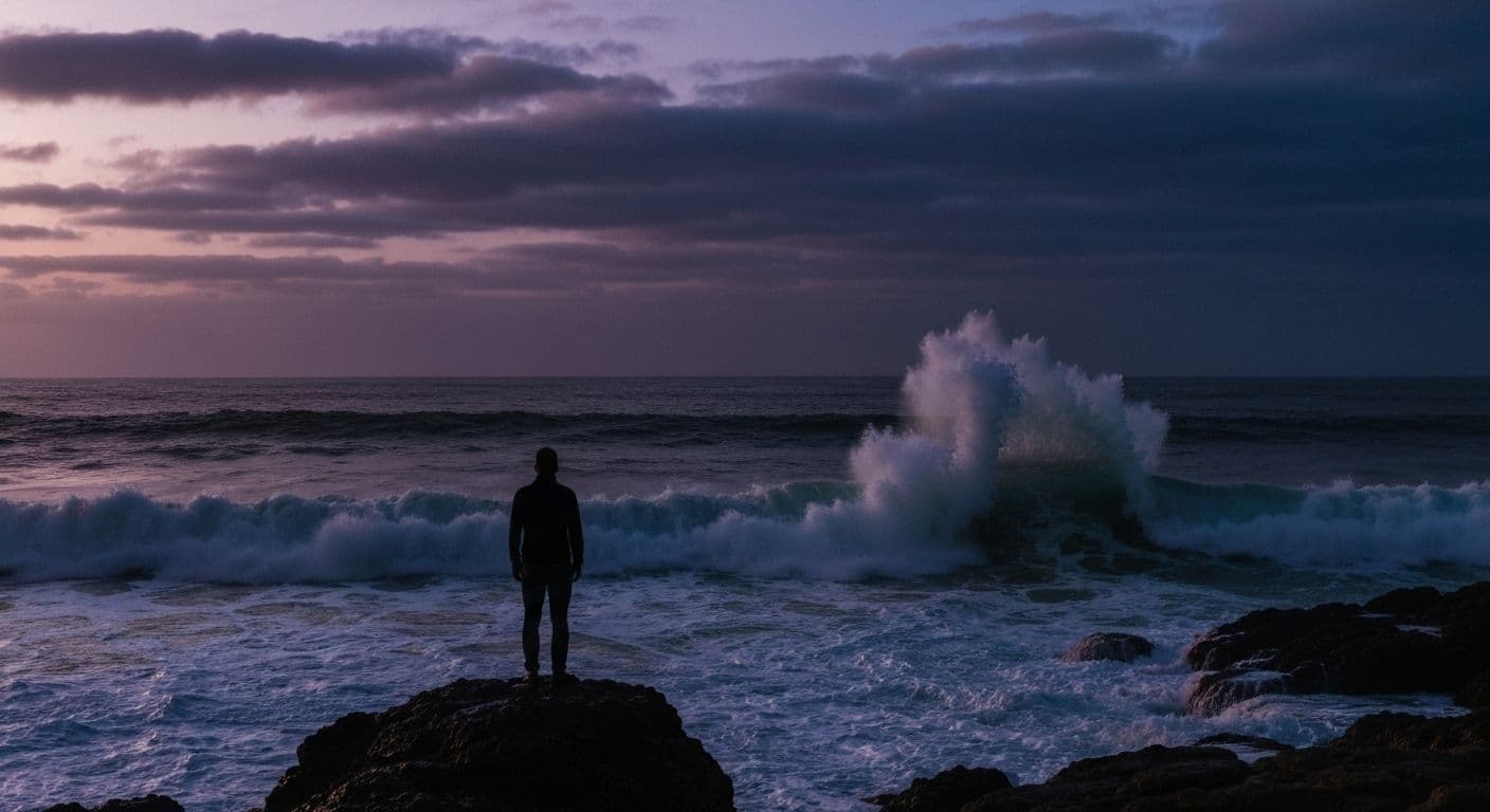 Scorpio man after breakup processing emotions in solitude and reflection