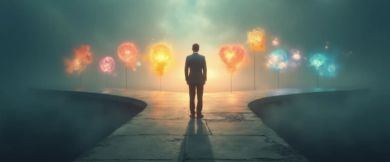 Professional aligning emotional intelligence with career purpose through self-reflection