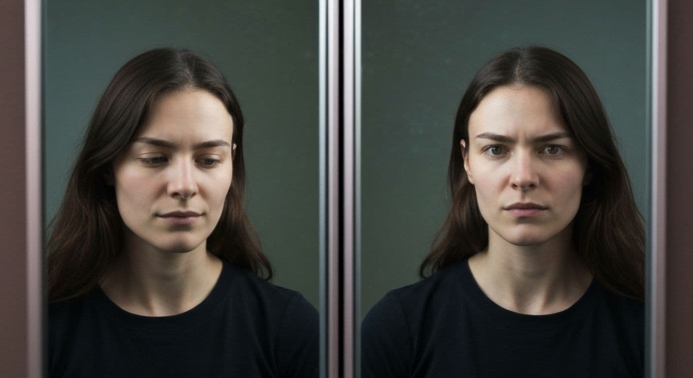 Person observing social interactions demonstrating external self awareness examples in professional setting