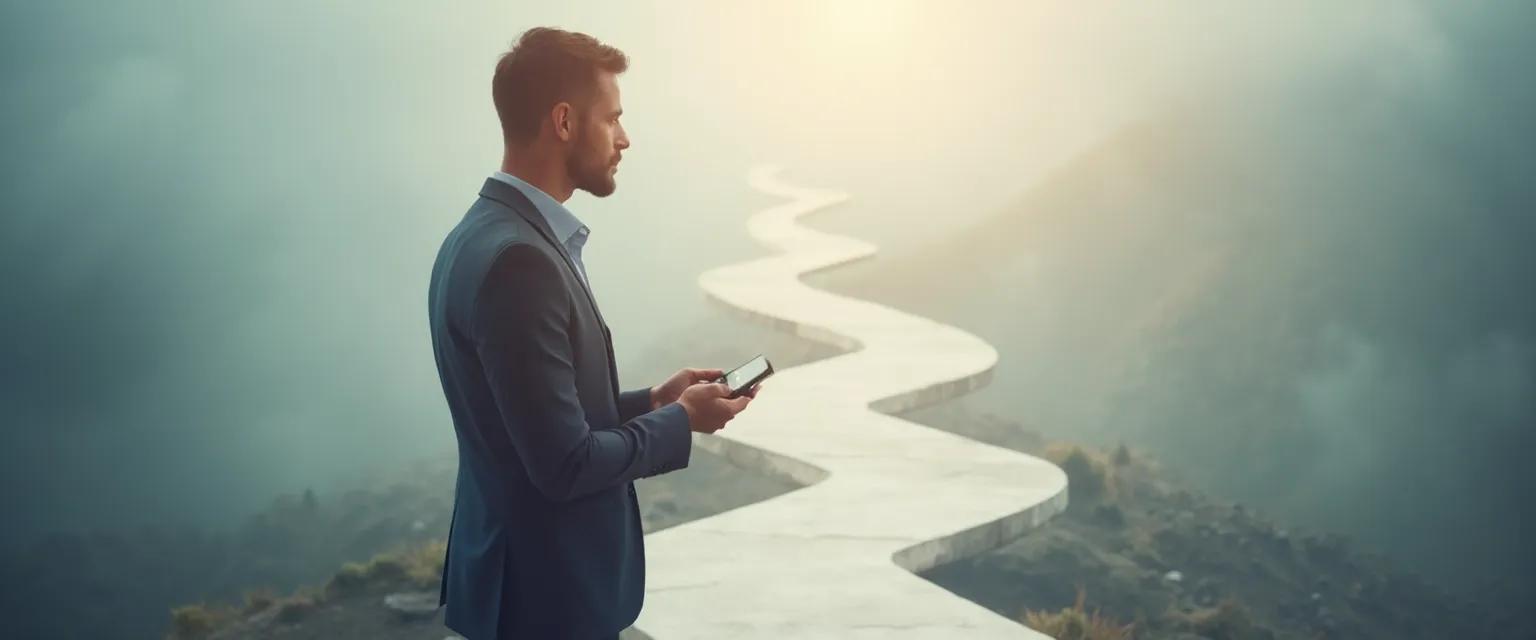 Young professional applying NSTP self-awareness techniques in office setting