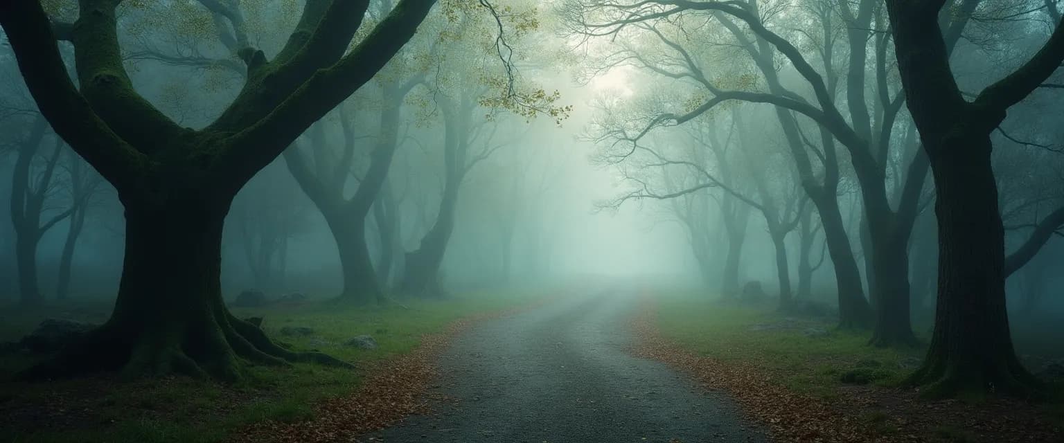 Person contemplating how long does grief last while walking a winding path