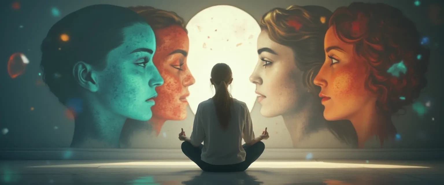 Person practicing daily exercises to improve emotional intelligence self-awareness