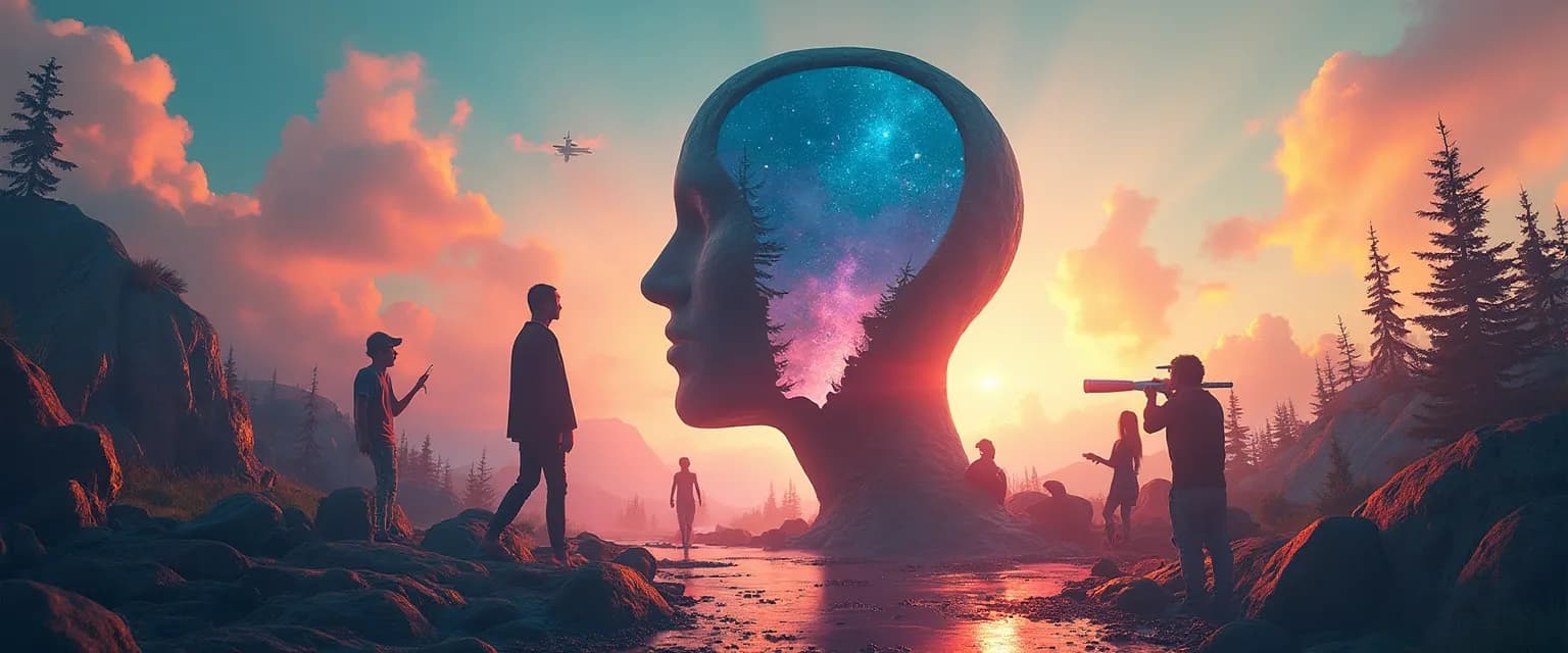 Person engaged in glass blowing to get out of their mind and into the present moment