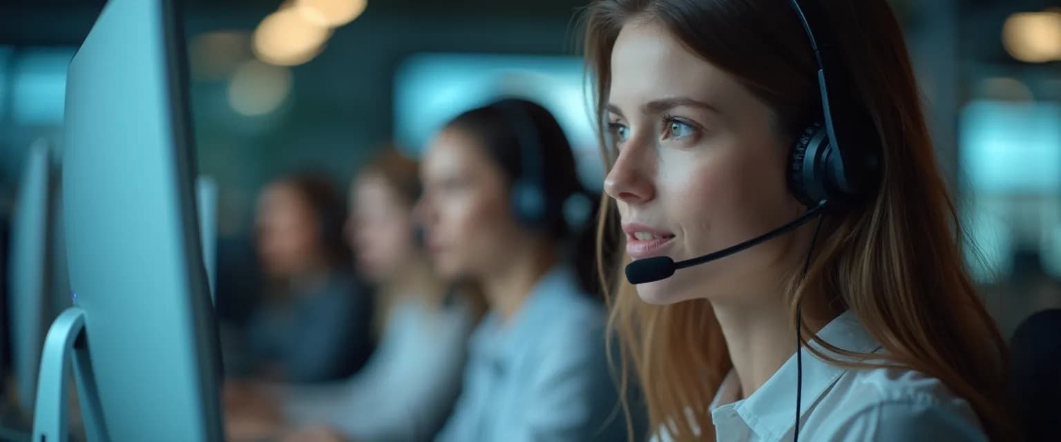 Customer service professional using the emotional quotient to handle a challenging interaction