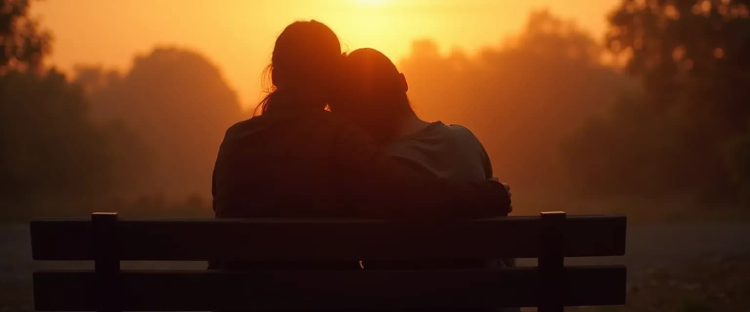 Couple discussing relationship transition while managing schizophrenia and breakups compassionately