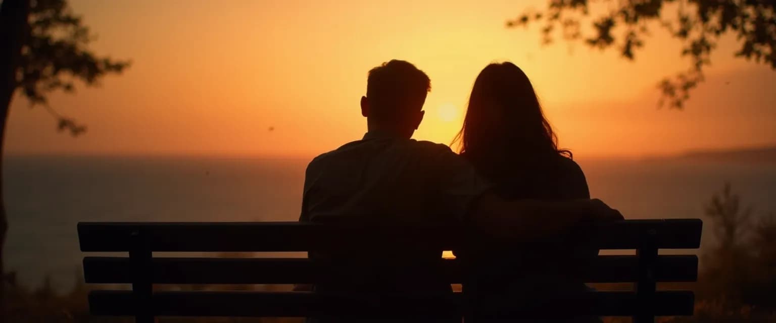 Friend providing silent support to someone who lost a loved one