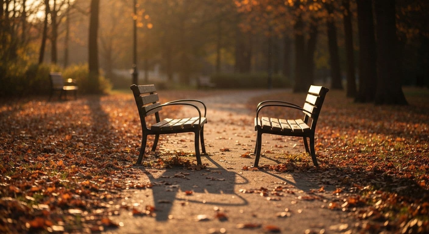 Person sitting peacefully outdoors processing loss of friendship grief with mindful awareness