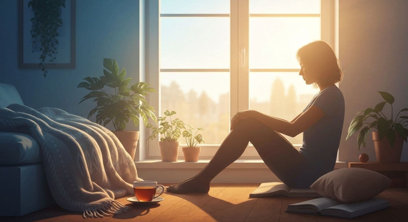 Person experiencing the pain of a break up with hand on chest showing physical heartbreak symptoms