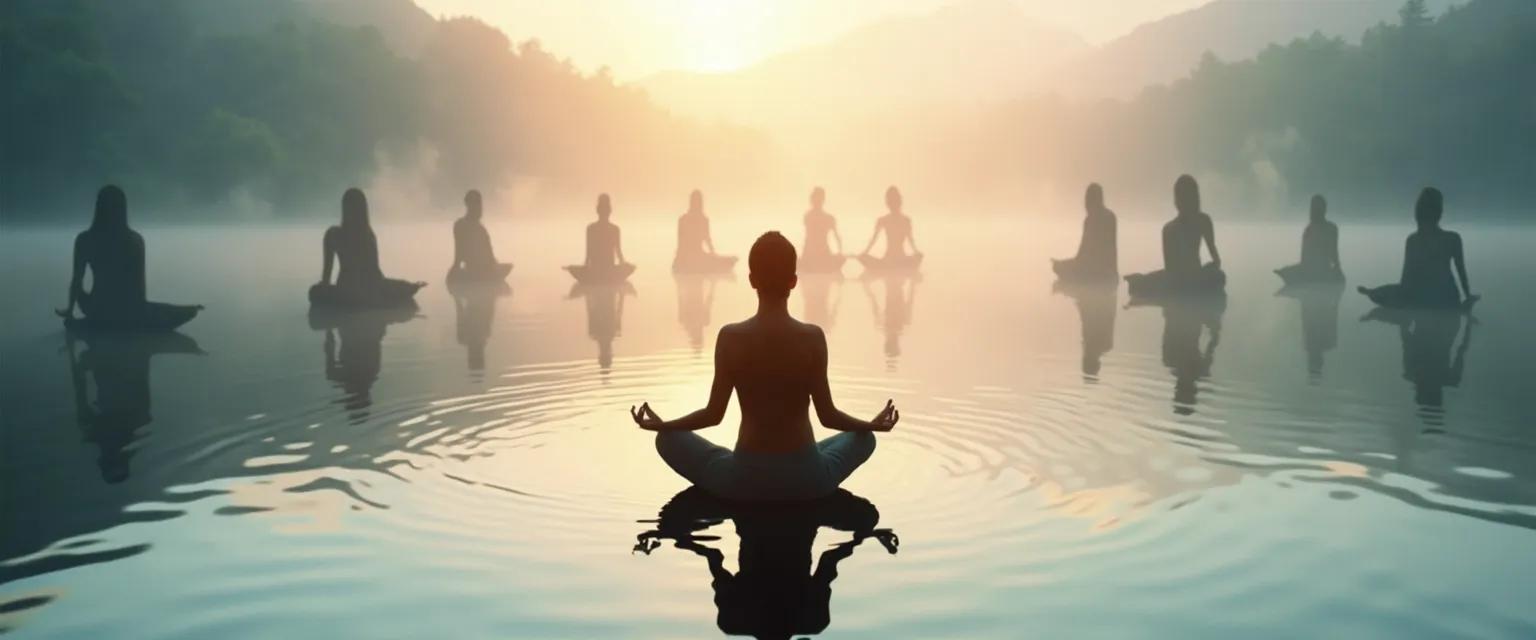 Person practicing concept self awareness through daily mirror moments exercises