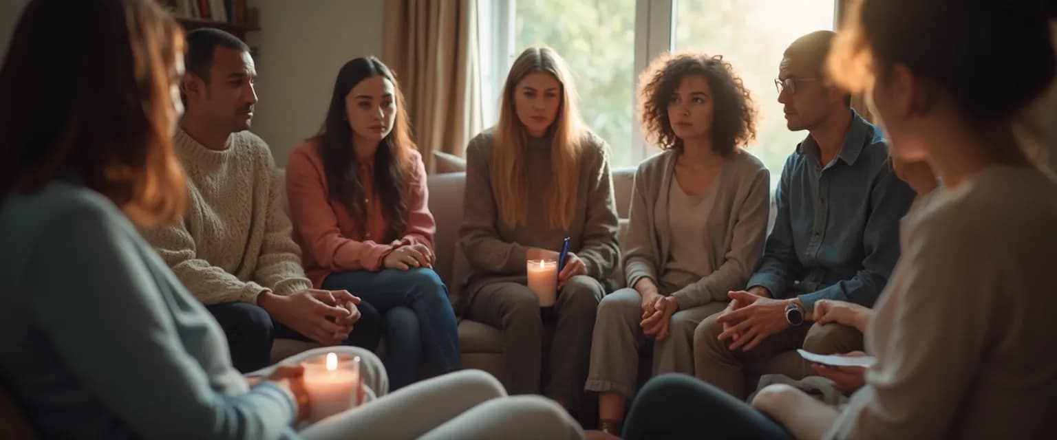 People attending a supportive session at GriefShare groups near me