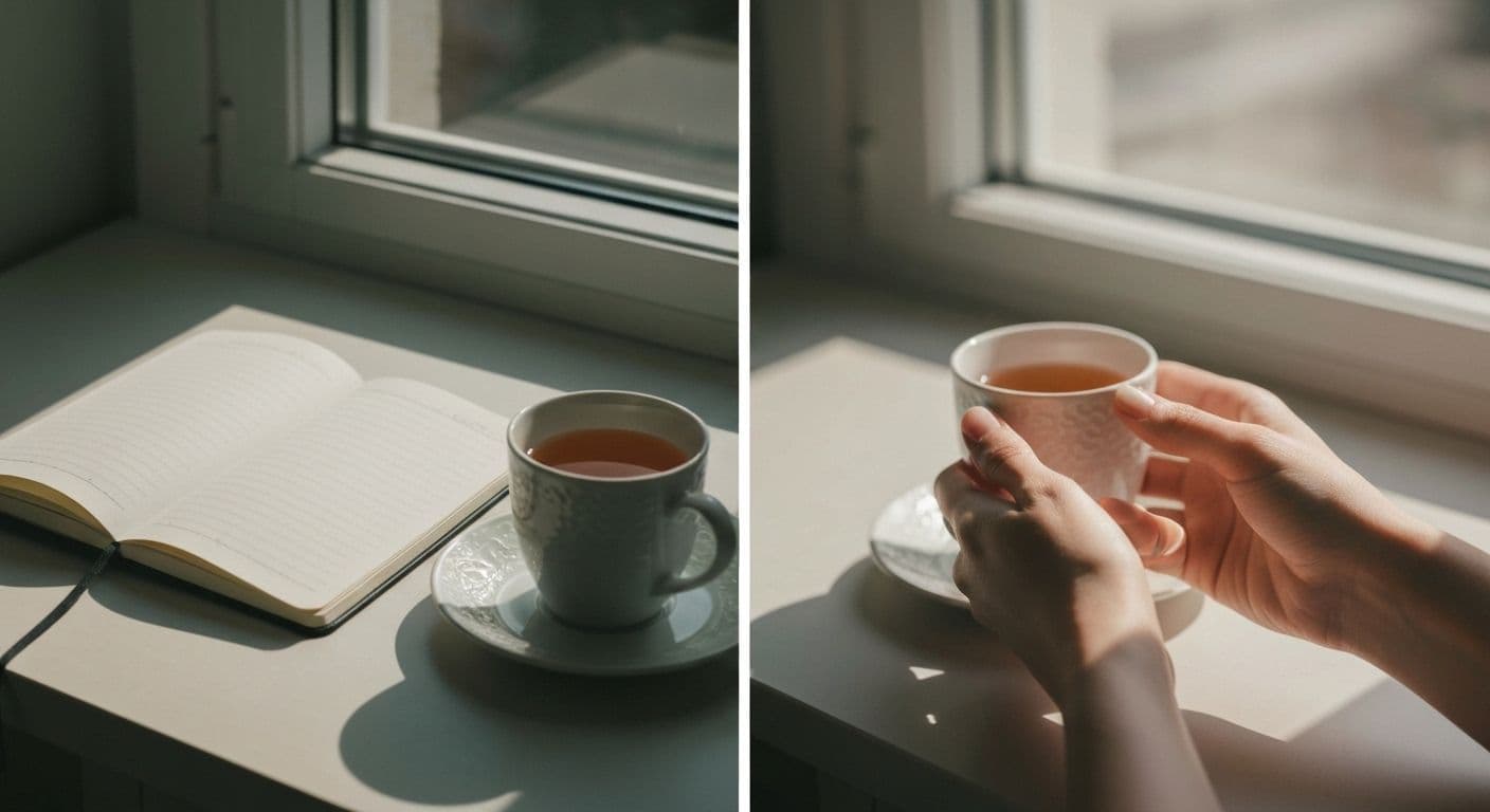 Woman reflecting peacefully while understanding the stages of heartbreak for a woman and her unique healing journey