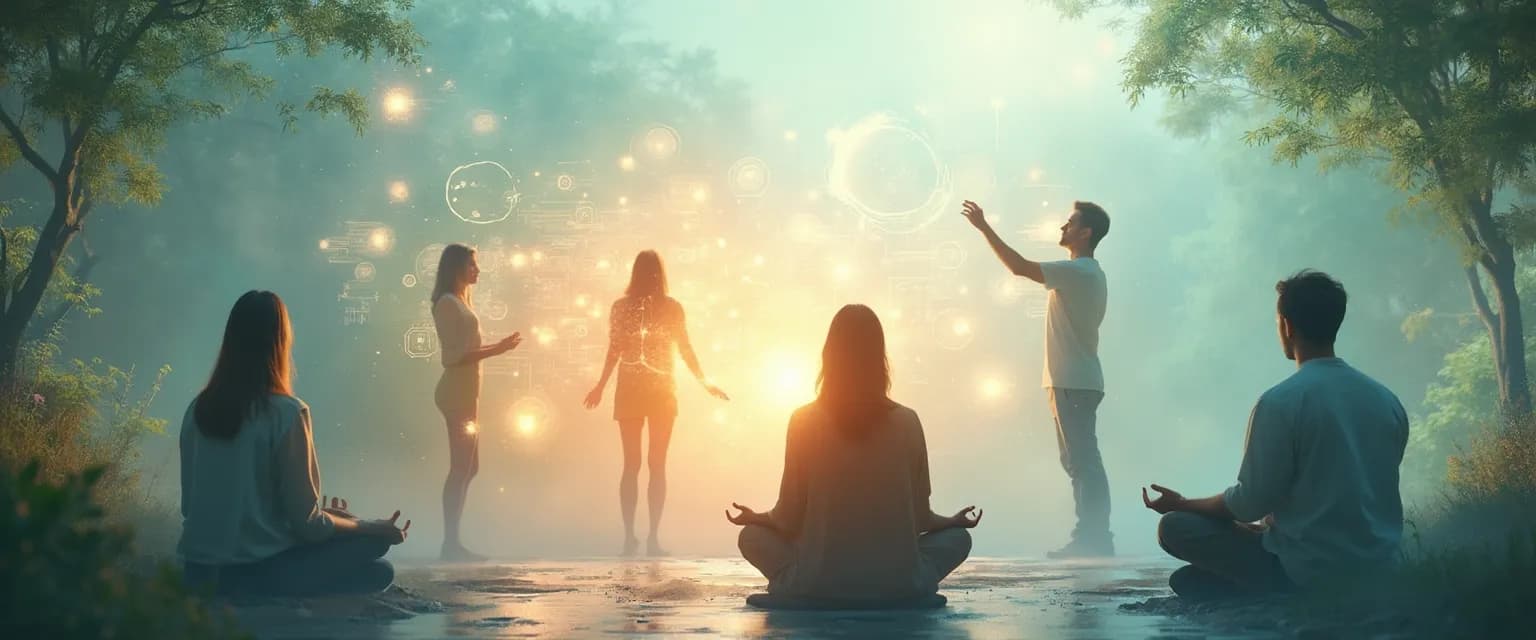 Person practicing unconventional self-awareness insight exercises beyond journaling