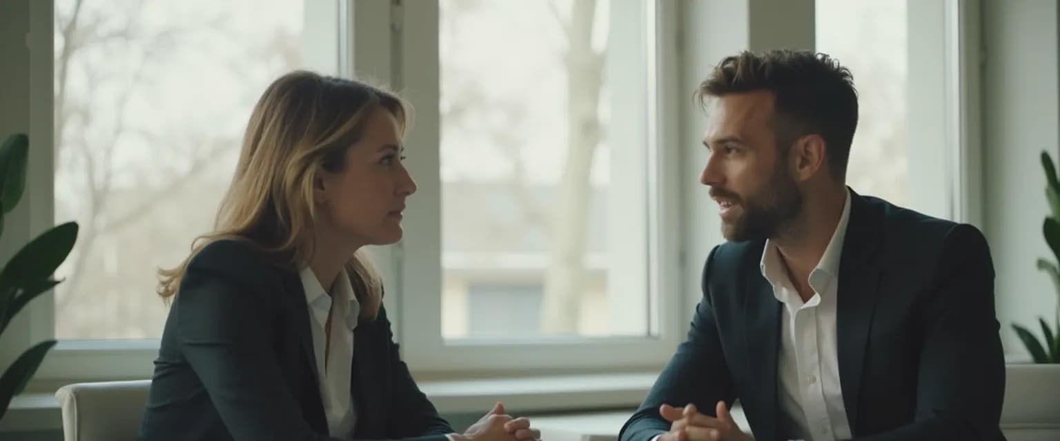 Professional demonstrating social intelligence in the workplace through active listening techniques