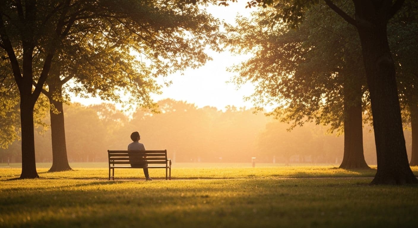 Person creating healthy space showing the importance of setting boundaries after a breakup for emotional healing