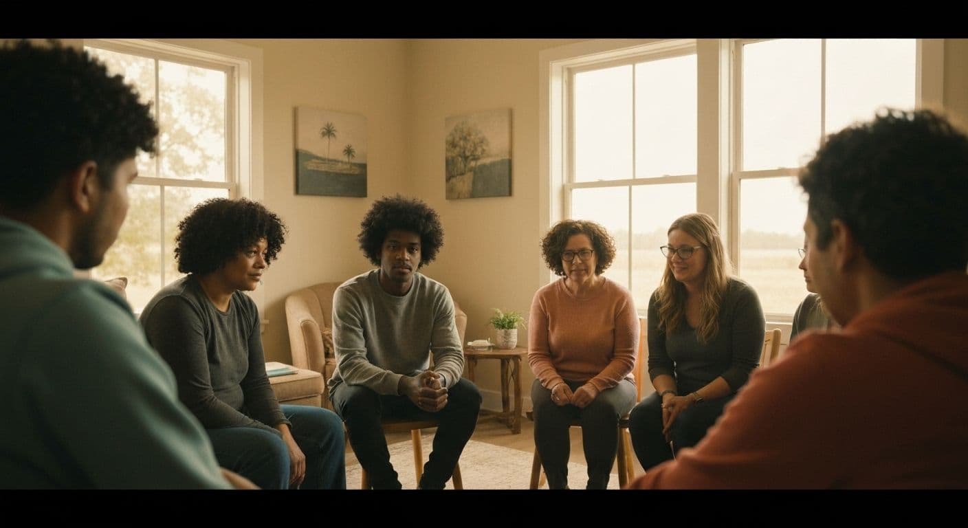 Person choosing structured breakup support alternatives instead of searching depressed after breakup reddit forums