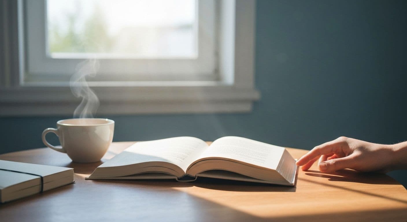 Person reading GriefShare books while considering additional grief support resources for comprehensive healing