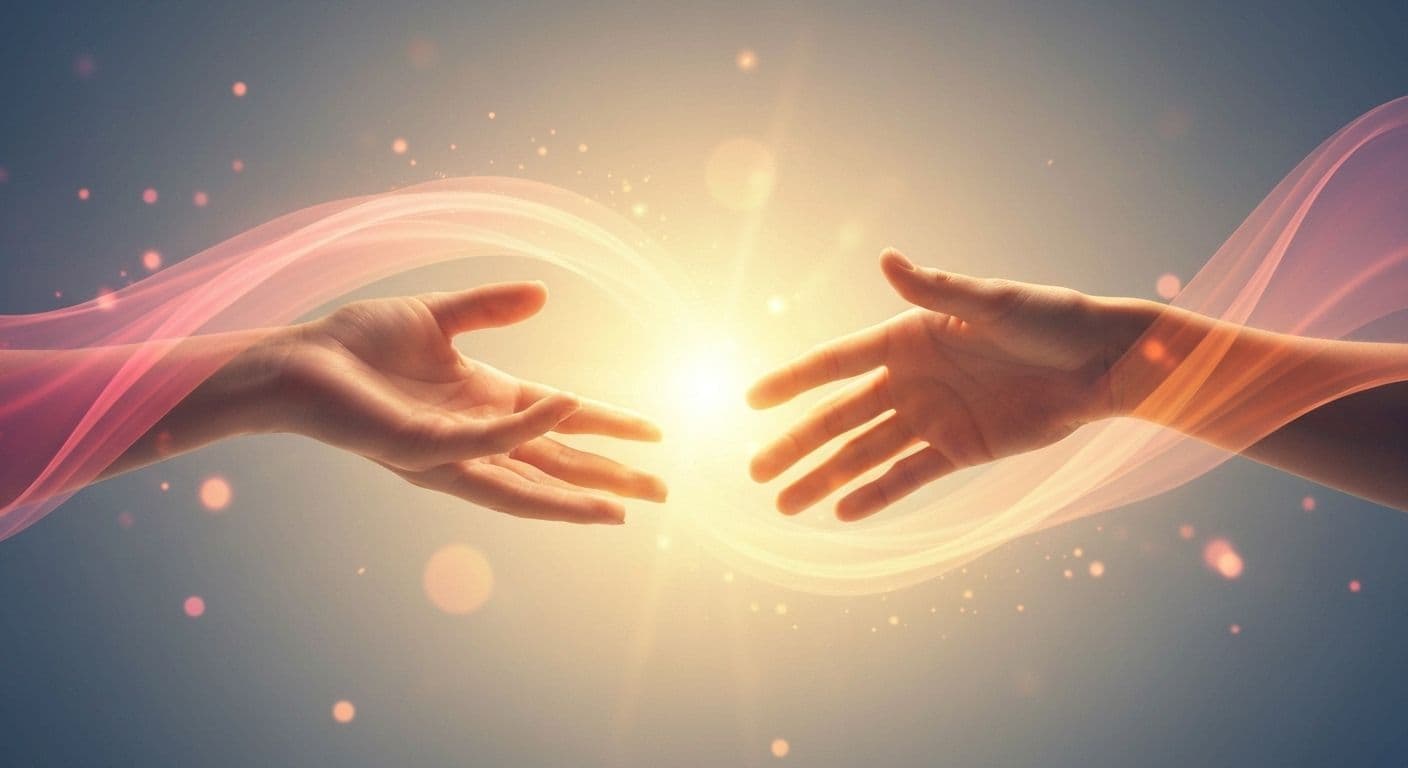 Person practicing loving kindness guided meditation to improve difficult relationships