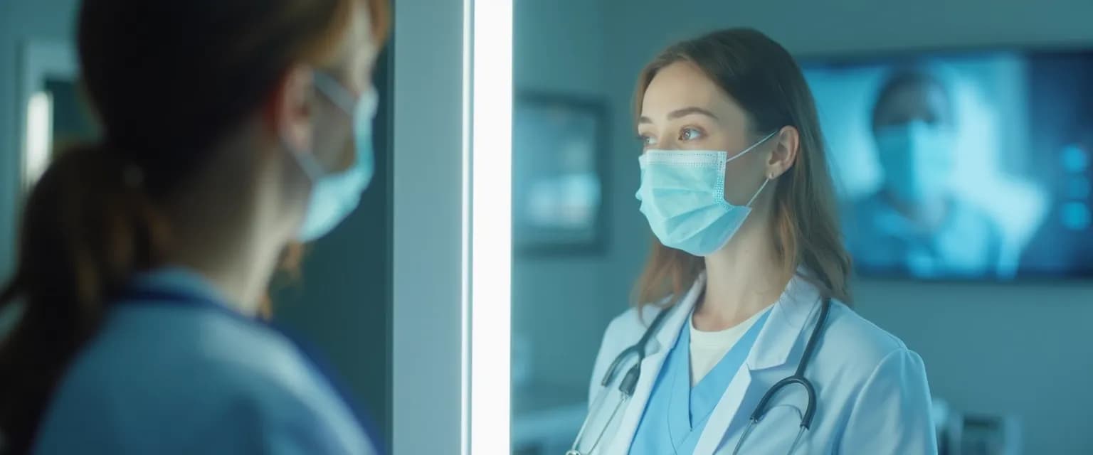 Healthcare professional demonstrating examples of self-awareness in health and social care