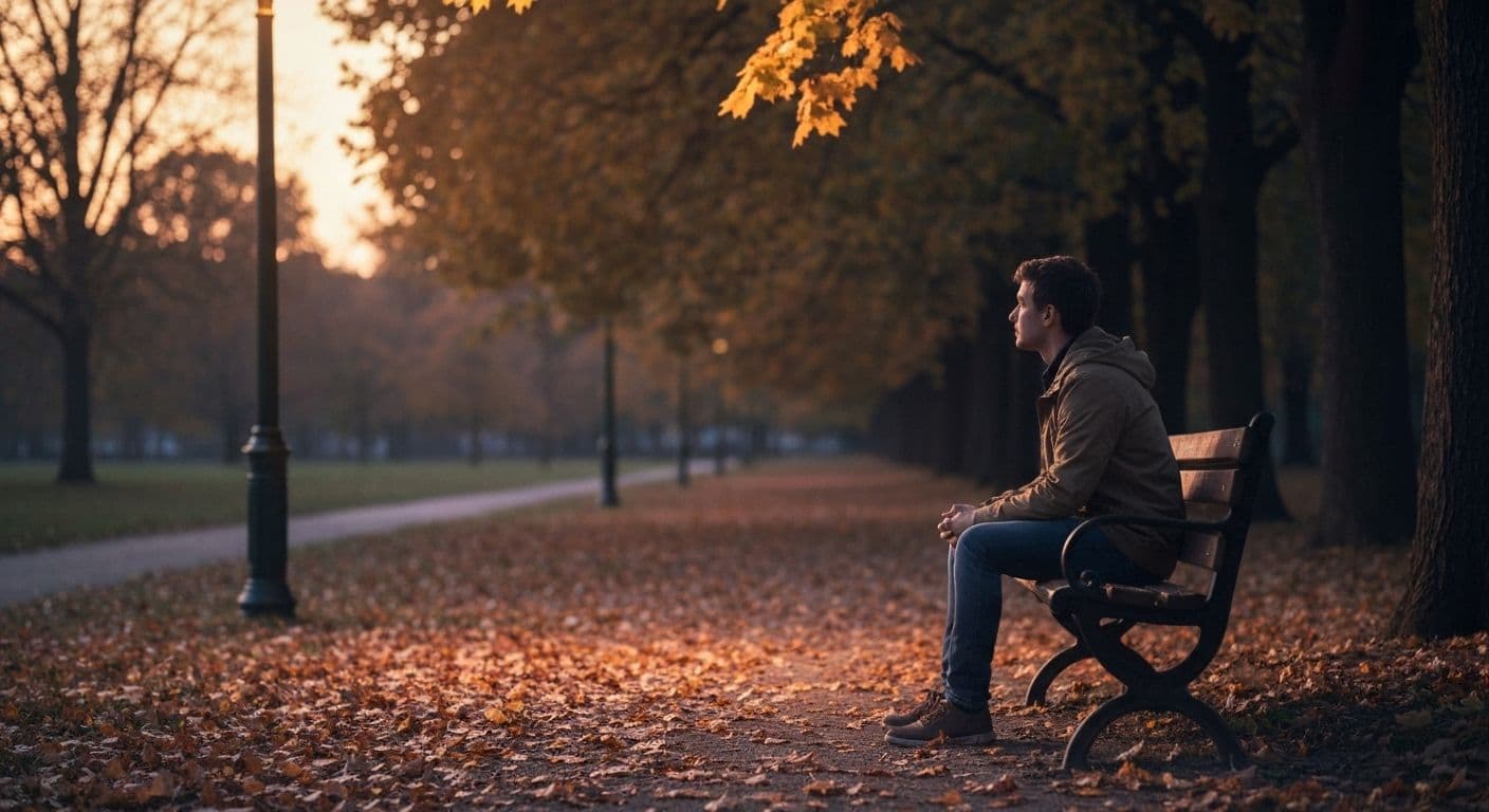 Person sitting peacefully reflecting on heartbreak what to do for healthy emotional recovery