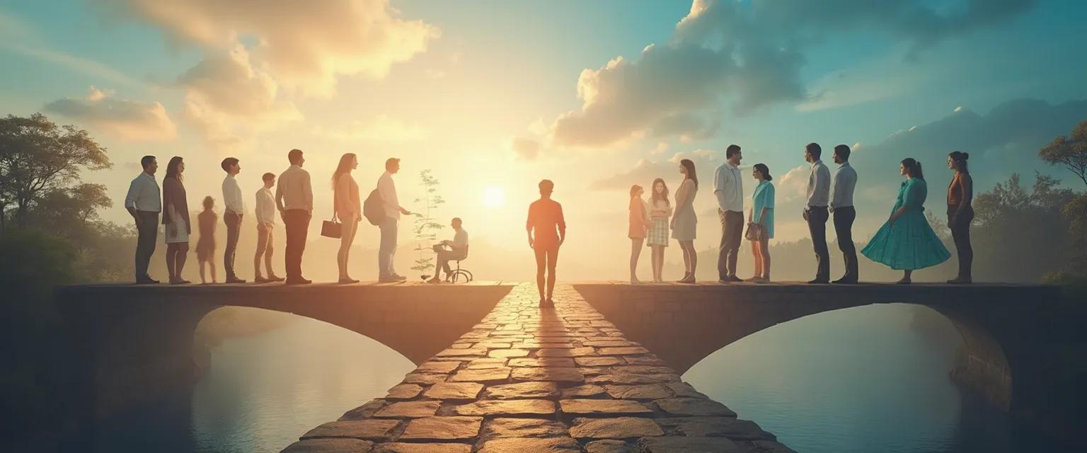 Professional gaining confidence in career reinvention after 40 while maintaining financial security