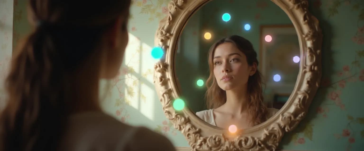 Person practicing daily description of self awareness techniques for emotional recognition