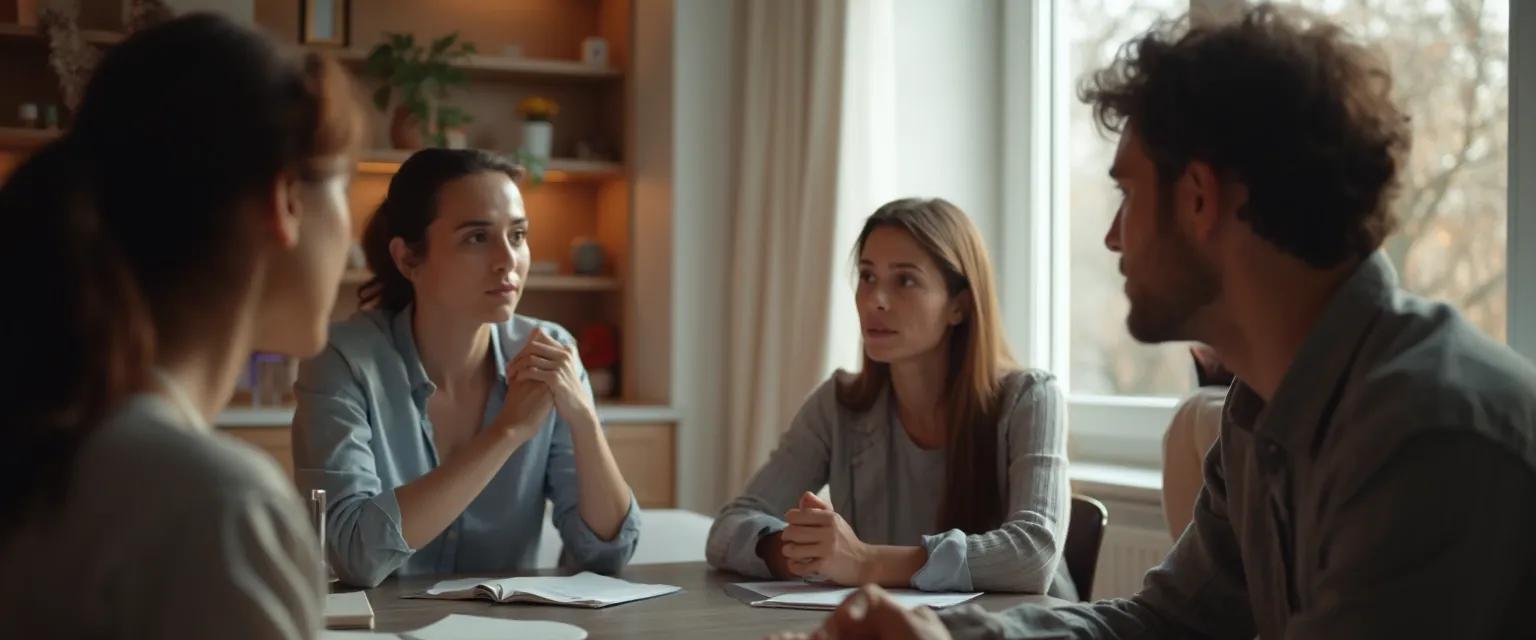 Person demonstrating active listening techniques to improve self and social awareness