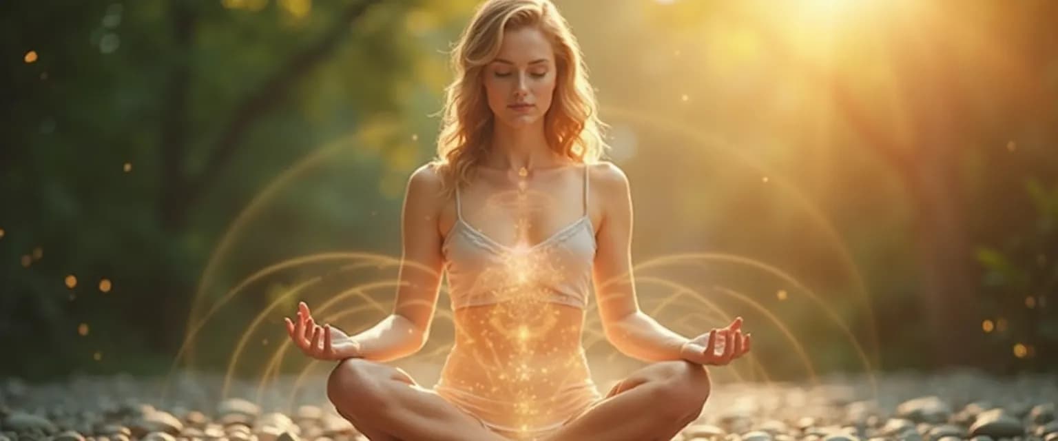 Person practicing mindful body awareness to enhance their self-awareness