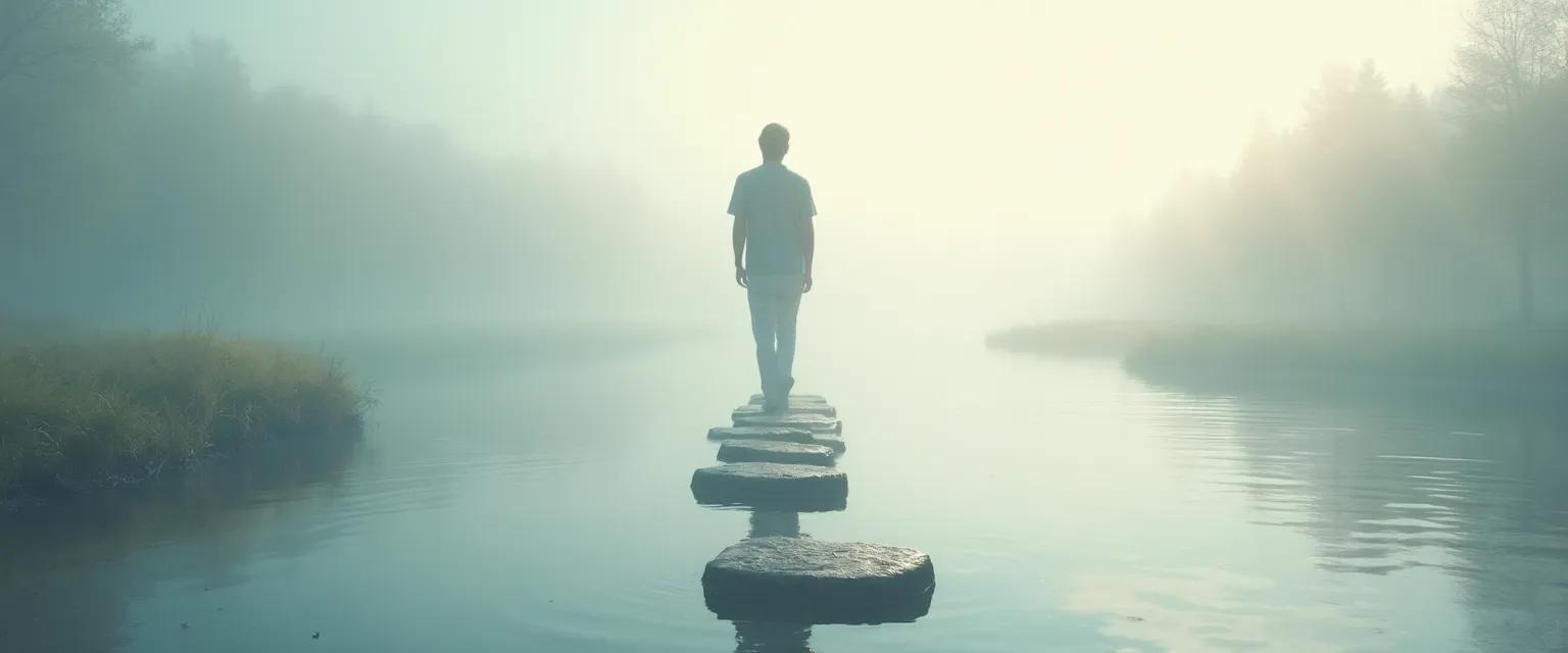 Person setting healthy boundaries after situationship breakup based on Reddit advice