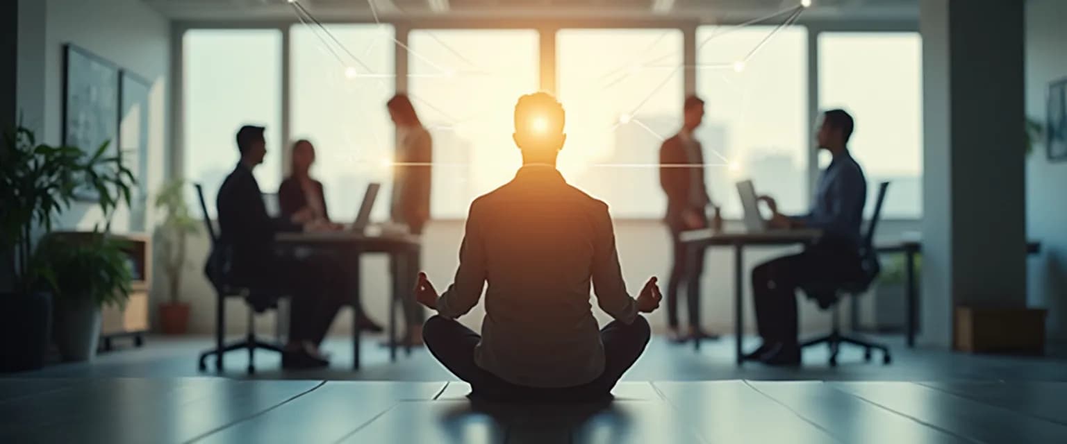 Professional practicing daily exercises that highlight the importance of self awareness in the workplace