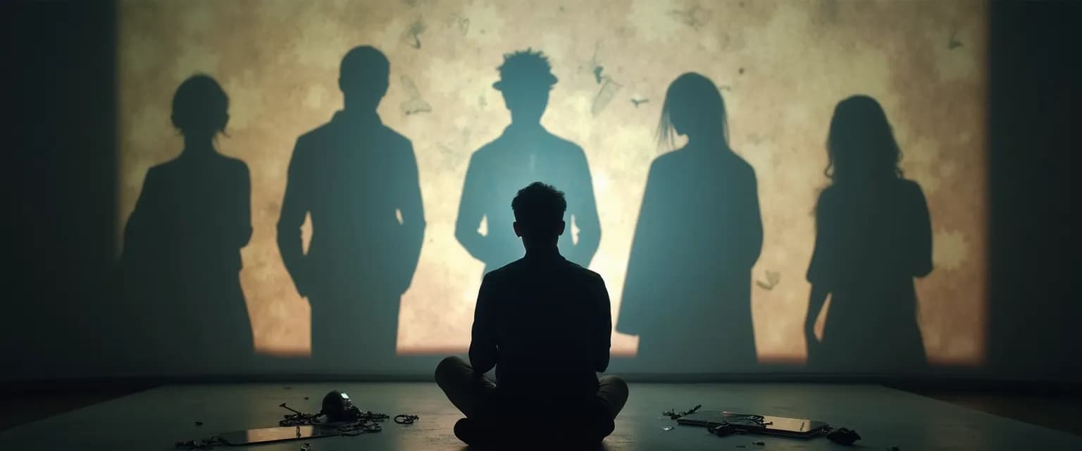 Carl Jung self awareness archetypes diagram showing self-sabotage patterns