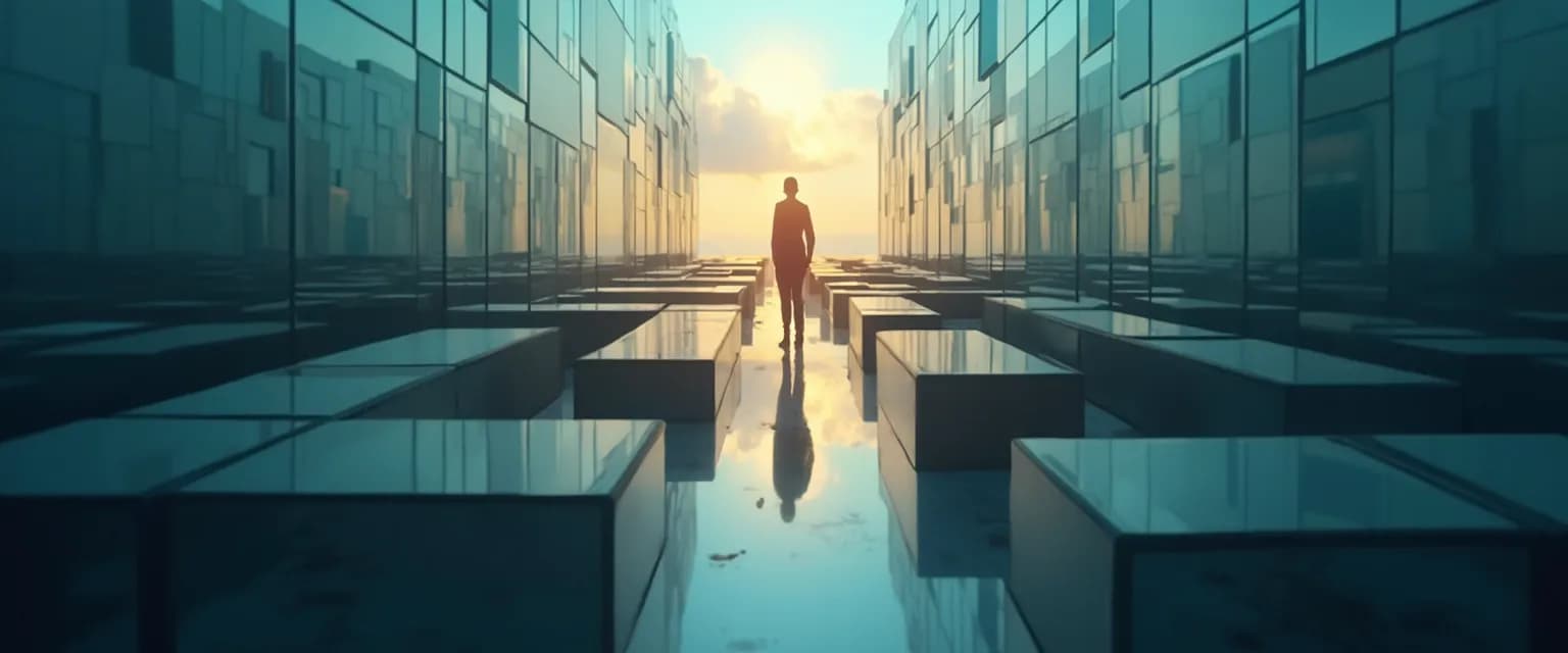 Professional using techniques to improve self-awareness at work