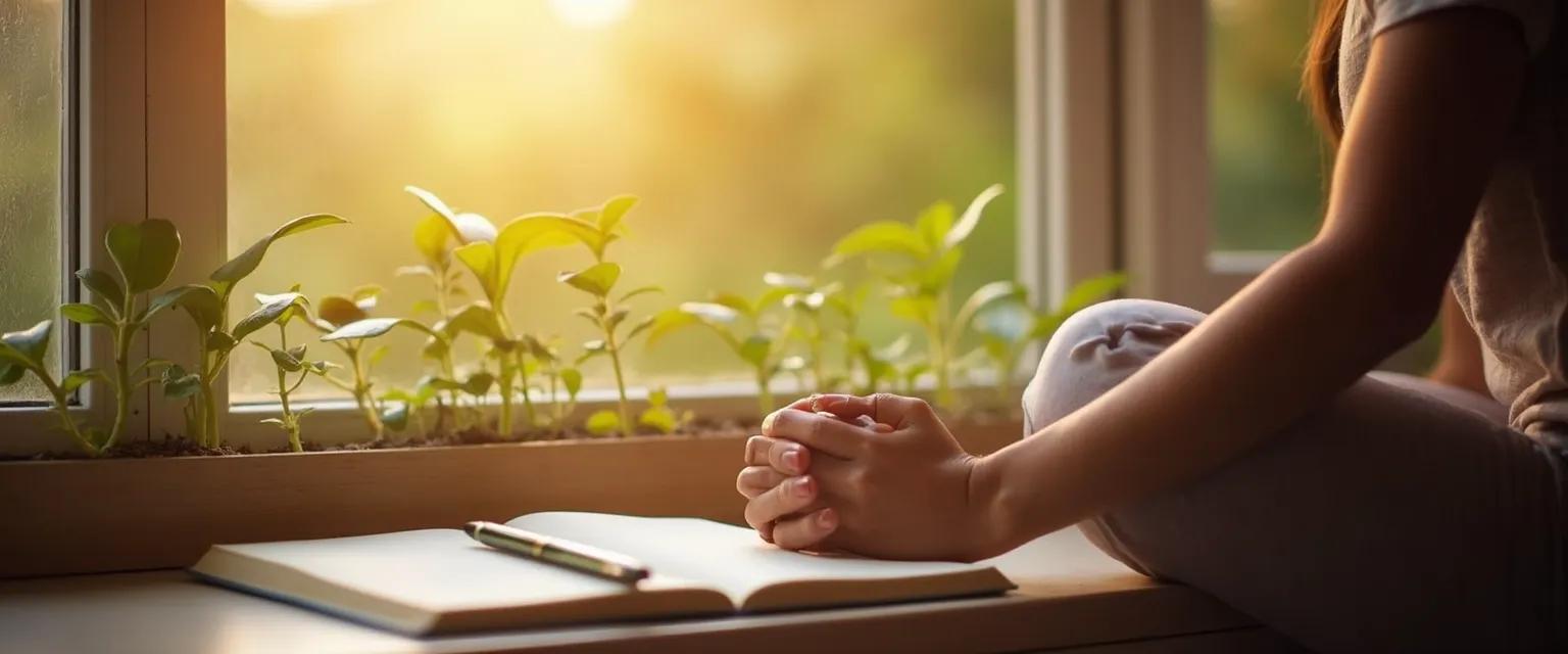 Woman feeling peaceful and confident after healing from a quiet BPD breakup