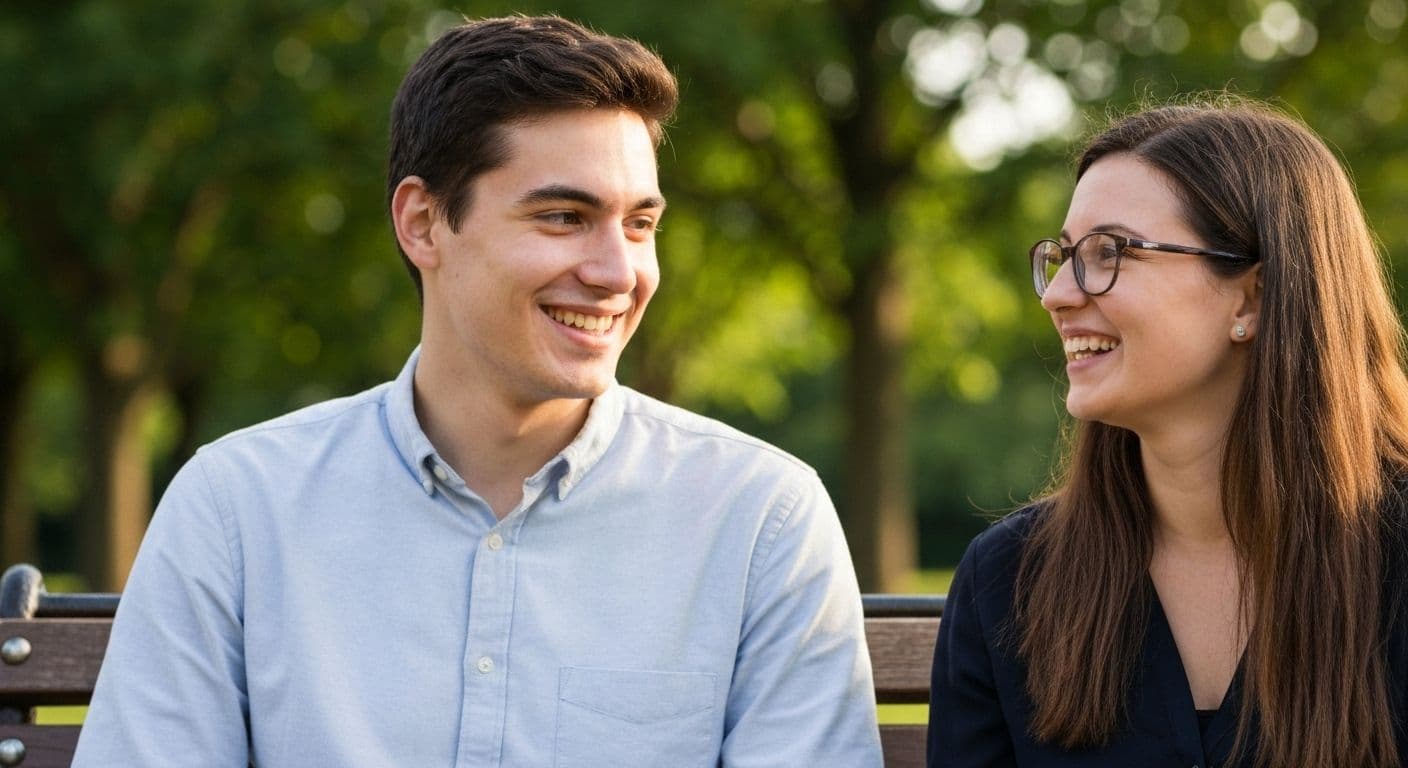 Person practicing the five keys to mindful communication during a meaningful conversation