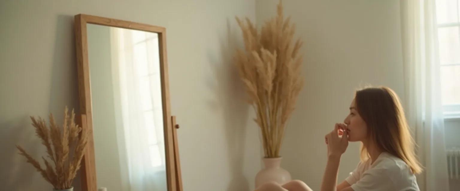 Person practicing daily reflection techniques for understanding self awareness