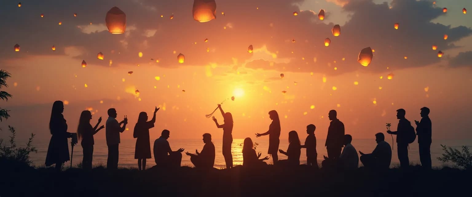 Cultural cures for heartbreak rituals from around the world showing healing practices