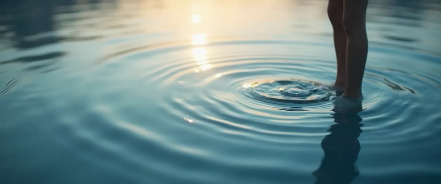 Person practicing the Mirror Method to develop self awareness skills through reflective questioning