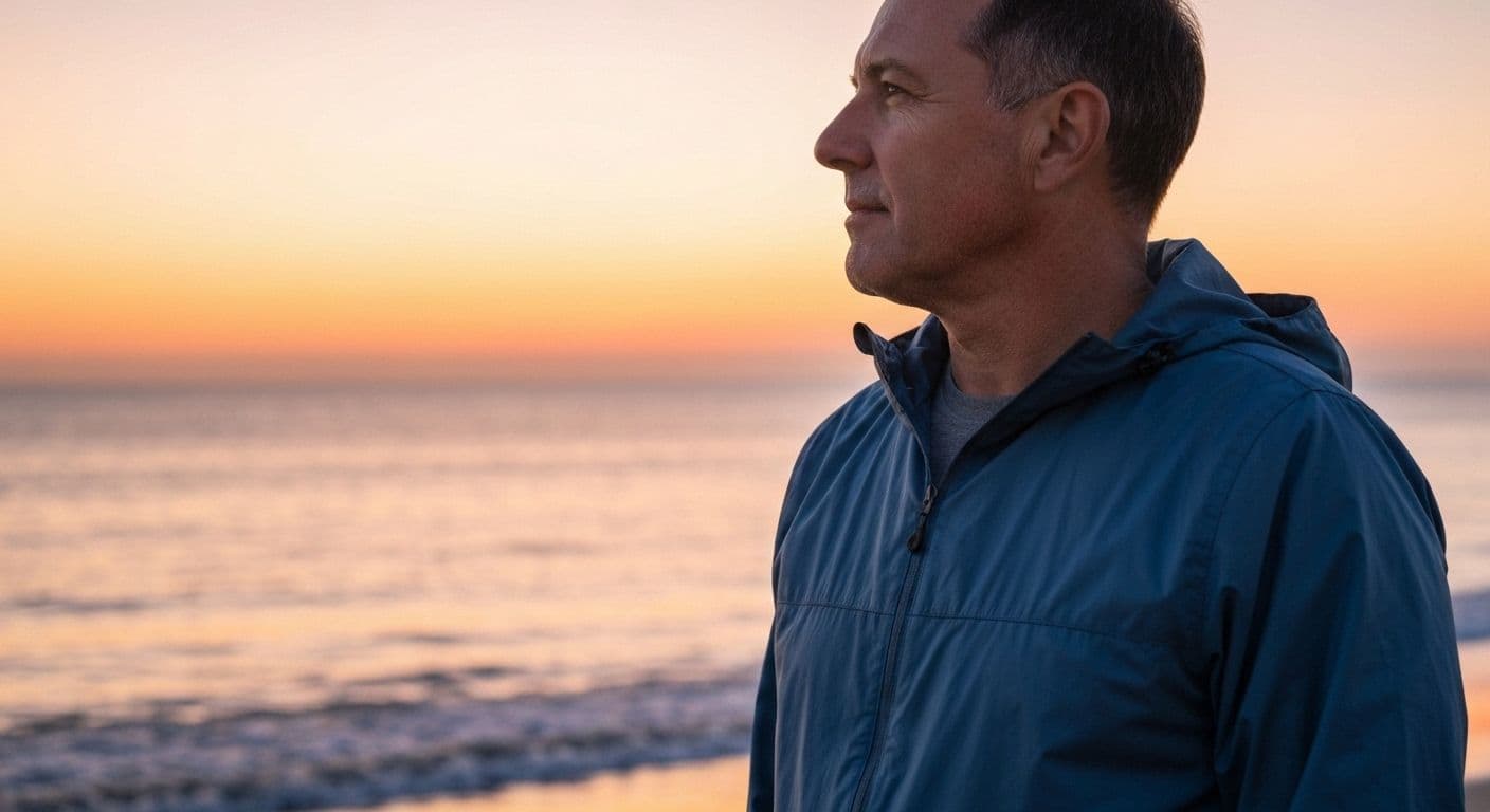 Person on recovery journey post breakup rediscovering their authentic identity and interests