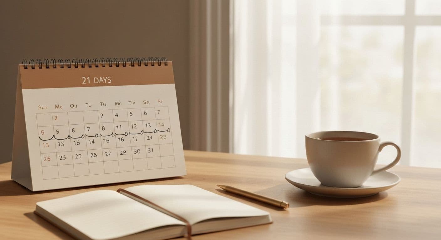 Person designing the mind through daily journaling and mindfulness practice in peaceful morning setting