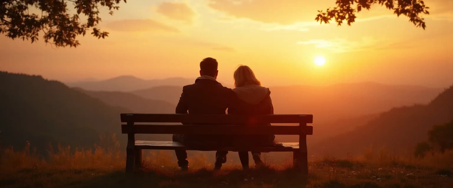 Person providing silent support to someone who lost a loved one