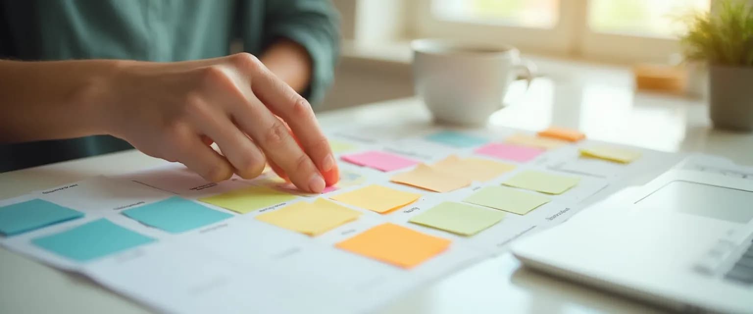 Person implementing mind management techniques to overcome decision fatigue