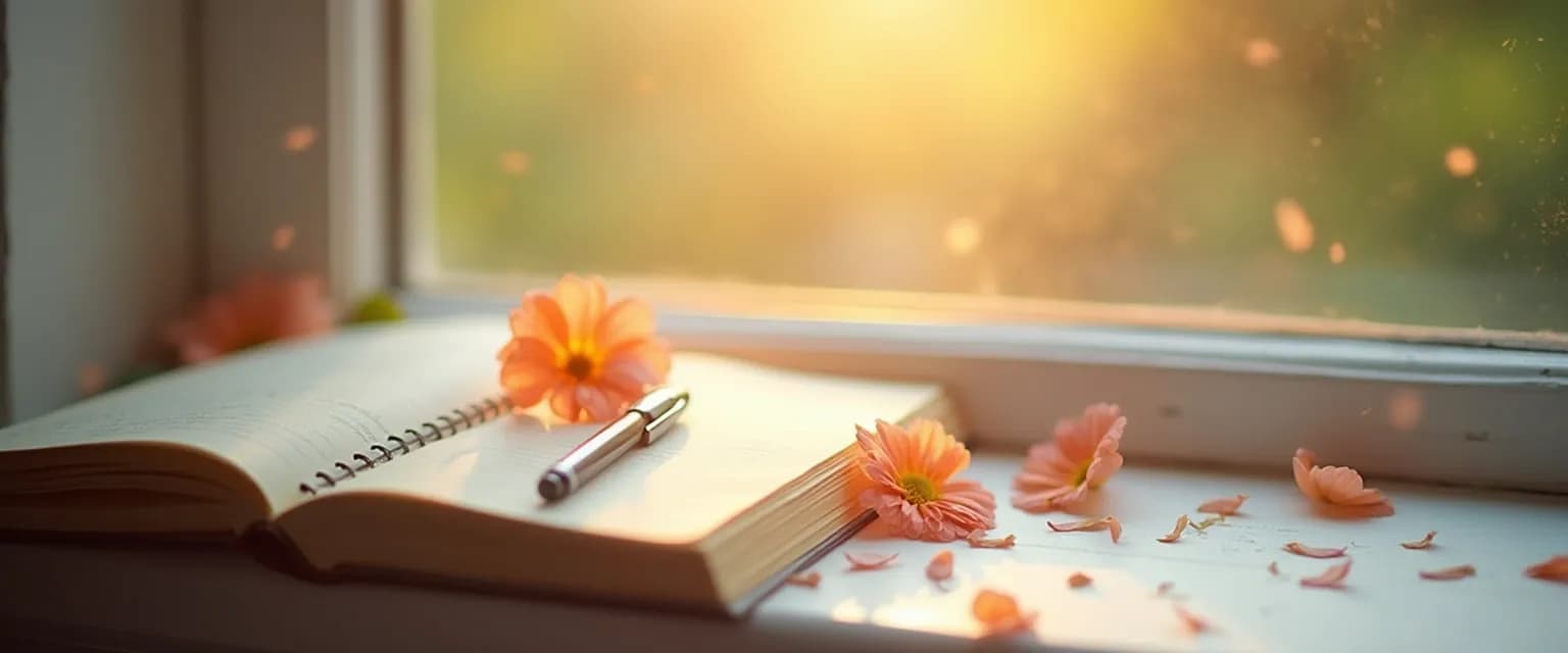 Person journaling while dealing with a breakup, transforming pain into growth