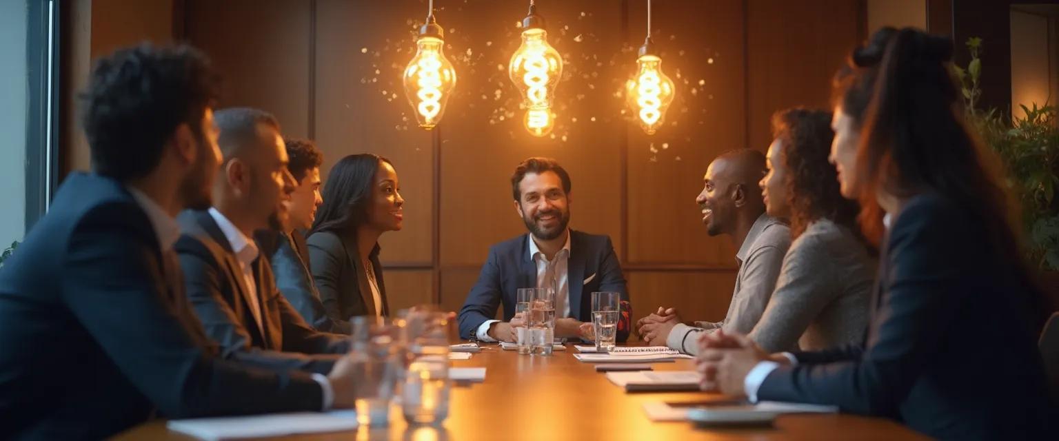 Business professionals demonstrating the self-awareness imperative in intercultural communication during a negotiation