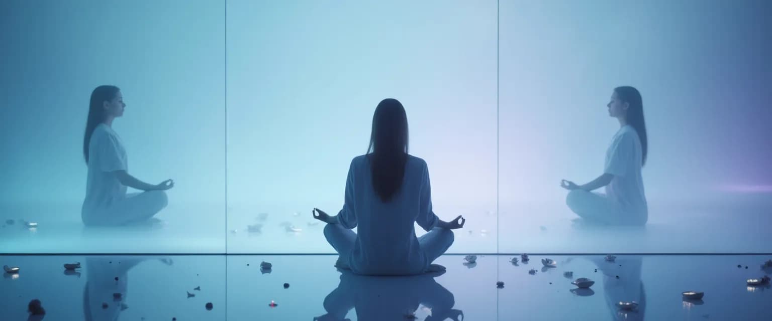 Person practicing daily self-awareness exercises to develop sense of self-awareness