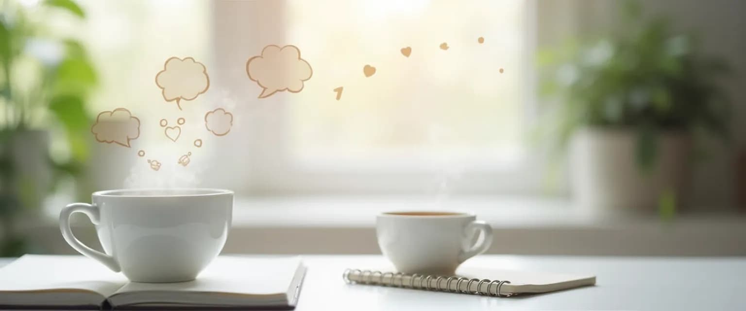 Person practicing mind the mind techniques for mental decluttering and improved focus