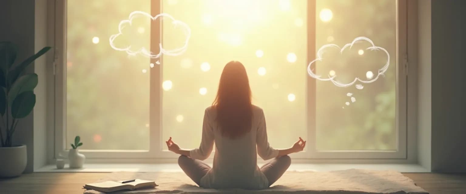 Person practicing daily micro-reflections to explain the concept of self-awareness